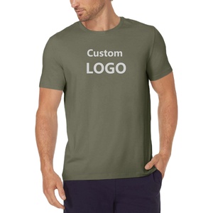 T-shirt Homme Respirant en Coton Spandex Coupe Slim Imprimé Personnalisé Manches Courtes 2026 - Product Image 2