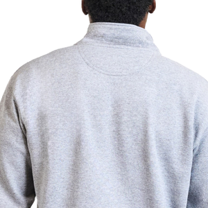 เสื้อสเวตเชิ้ตซิป 1/4 สำหรับผู้ใหญ่ สีเทา สปอร์ต ผ้าฟลีซนุ่ม สวมใส่สบาย อุ่นสบาย แขนยาว เสื้อฮู้ดซิป 1/4  รับผลิตเสื้อผ้าขายส่งตามสั่ง - Product Image 5