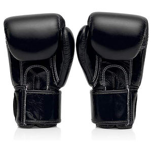 Guantes de Boxeo y Entrenamiento Verdes en Oferta, de Cuero Sintético con Ajuste de Soporte para la Muñeca con Cierre de Velcro, Guantes de Sparring - Product Image 2