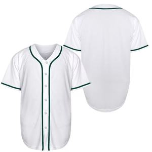 OEM Custom Sublimated Breathable Printed Baseball Jersey Black <b>Red</b> Full Sleeve Shirt with Blank Pattern Plus Size Thick Design - Product Image 2