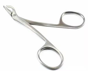 Pince à clips chirurgicaux en acier inoxydable de 12 cm HC-CL-231 pour l'élimination des clips de suture Michel - Product Image 3