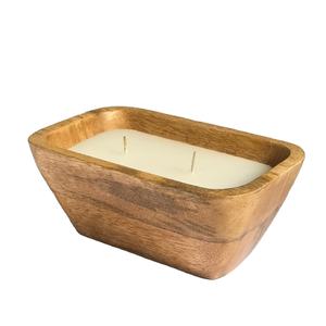 Cuenco de madera con Mango para decoración del hogar y boda, cuenco de vela de Mango de alta calidad, el más barato, novedad - Product Image 1