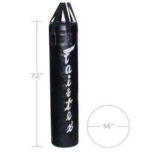 Fairtex Sac de frappe banane 6FT pour Muay Thai, MMA et Kickboxing, sac de frappe lourd suspendu pour l'entraînement - Product Image 3