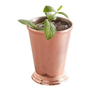 Elegante Vaso Mint Julep de Metal Plateado de Diseño Clásico para Cócteles, Ideal para el Hogar, Hoteles y Fiestas, Accesorios para Bebidas - Product Image 5