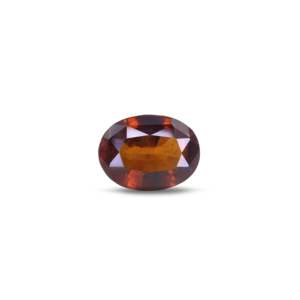 Natural Hessonite Gomed Oval Cut Loose Gemstone 6.85 Carat for Fine Jewelry - Product Image 1
