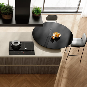 ตู้ครัว JY Project แบบสั่งทำพิเศษ สไตล์ยุโรปหรูหราทันสมัย วัสดุ MDF เป็นมิตรกับสิ่งแวดล้อม ทนทาน ติดตั้งง่าย ทำความสะอาดง่าย สำหรับประเทศเวียดนาม - Product Image 5