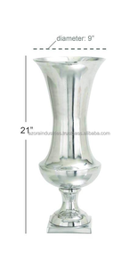 Modern Luxury Aluminum <b>Wedding</b> <b>Vases</b> Hot Selling Flower <b>Vase</b> With Polish Finished Made India Best by Azora Industries - Product Image 2