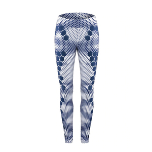 2026 New Women’s Fitness Set Custom Design Printed Long Sleeve Crop Top & Slim Fit Leggings 2PCS Tracksuit - Product Image 5