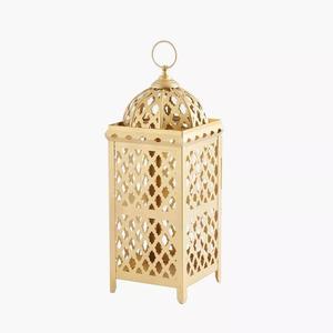 2026 Latest Design Gold <b>Moroccan</b> Eco-Friendly Durable Washable Custom Material Lantern Garden Hanging Candle Home <b>Decoration</b> - Product Image 3