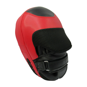 Guantes de Boxeo Rojos de Piel Sintética, Transpirables, con Cierre de Cordones, Correa Ajustable para la Muñeca, Equipo de Entrenamiento de Artes Marciales para Adultos - Product Image 3
