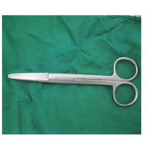 Tijeras Metzenbaum de 5.75″ Curvas de Acero Inoxidable, Instrumento Quirúrgico Veterinario y Dental, Herramienta de Corte de Tejido de Precisión para Veterinarios - Product Image 2