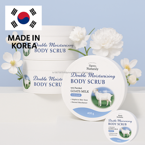 K-Beauty Gommage corporel protéiné au lait de chèvre Soin corporel hydratant exfoliant doux pour la peau coréen - Product Image 2