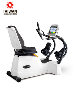 Máquina de Fisioterapia Inteligente con Medición de Ritmo Cardíaco, Stepper Reclinado para Rehabilitación Eficaz - Product Image 1