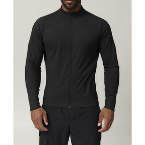 Sportswear Athletic Clothing Supplier Wholesale Gym Training <b>Workout</b> Apparel Supplier Long Sleeve Muscle Fit Running Wear <b>Jacket</b> - Product Image 3