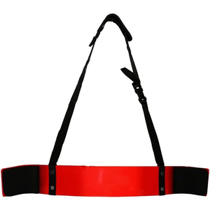 Arm Blaster Logo Sports 4 Inch Width Gym Fitness Customized Adjustable Rubber PU Leather Bicep <b>Trainer</b> <b>Weight</b> Lifting Equipment - Product Image 3