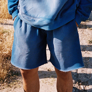 Pantalones Cortos Deportivos de Algodón Vintage con Efecto Ácido, Antiarrugas, Transpirables, para Hombre y Mujer, Diseño Personalizado, Fabricante Mayorista - Product Image 4