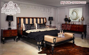 Elegante Juego de Muebles de Dormitorio Estilo Princesa Blanca, Juego de Muebles de Dormitorio Estilo Clásico Princesa, Juego de Dormitorio King Size Estilo Francés - Product Image 2