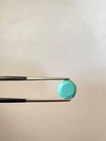 GNSJ Pierres précieuses en turquoise naturelle à 100 %, taille ronde rose, facettées, non chauffées, d'Arizona, 6-8 mm, 11 pièces, 11,15 ct, pour la fabrication de bijoux