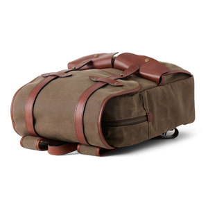Custom Design <b>Cheap</b> Price Waterproof <b>Backpack</b> Custom Printing Logo Zipper Compartments Leather <b>Backpack</b> - Product Image 5