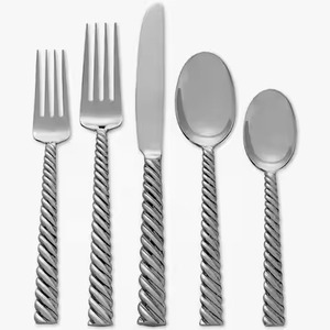 Ensemble de couverts haut de gamme en acier inoxydable pour la restauration fine et l'hôtellerie - Product Image 2