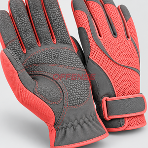 Gants d'équitation flexibles conçus avec des surfaces antidérapantes texturées, un soutien confortable du poignet et une construction respirante - Product Image 6