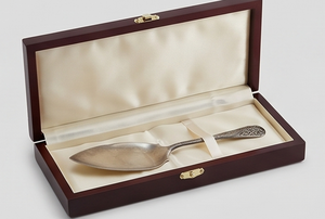 Cuillère de service vintage plaquée argent avec manche floral, manche long, finition miroir, en acier inoxydable, pour mariage et dîner - Product Image 6