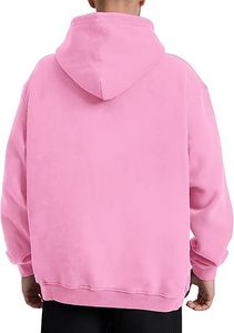 Sweat à capuche unisexe délavé à l'acide, style vintage, coupe décontractée, personnalisable avec logo, mode urbaine, en tissu épais - Product Image 2