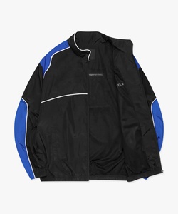 Conjunto de 2 Piezas de Ropa Deportiva con Logotipo Personalizado, Chaqueta Cortavientos Holgada y Pantalones Deportivos de Nylon con Cuello Alto para Hombre - Product Image 3