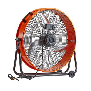 Ventilatore a Tamburo Industriale da 24 Pollici, Alta Velocità, 3 Velocità, 8600 CFM, Inclinazione Regolabile a 360 Gradi per Negozi - Product Image 2