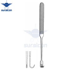 Pinzas Microquirúrgicas Jacobson de 17 cm (6-3/4 Pulgadas), 6 x 1 mm, Afiladas, Instrumento Quirúrgico de Precisión, Acero Inoxidable, Oftálmicas - Product Image 4