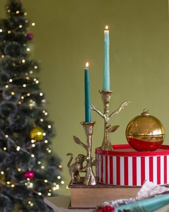 Elevated Candleware Brass Monkey <b>Tree</b> Candlestick Holder Set for Home Decoration - Product Image 6