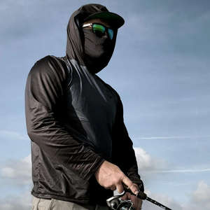 Ropa de Pesca con Protección Solar UPF 50+, Camisas de Pesca de Manga Larga Transpirables y de Secado Rápido, Sudadera con Capucha de Pesca con Diseño Personalizado y Máscara - Product Image 4