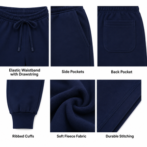 Men's Cotton <b>Trousers</b> High Breathable Loose Straight Streetwear Joggers Solid Color Fashion Casual Pants Oem Service Low Price - Product Image 3