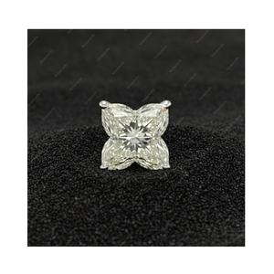 Regalo de Navidad, Pendientes de Diamante Cultivado en Laboratorio con Certificación GIA IGI de 8.0ct, Flor de Lirio, Oro Fino, Plata de Ley 925, Chapado en Oro, para Él y para Ella - Product Image 1