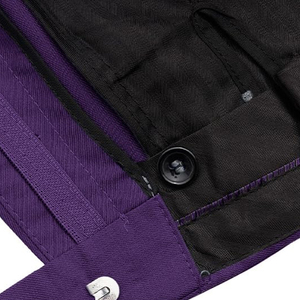 ชุดสูทผู้ชายแบบสลิมฟิต ดีไซน์ใหม่ปี 2026 กระดุมแถวเดียว พร้อมกางเกง  ผู้ผลิตจากโรงงานโดยตรง ชุดแต่งงานผู้ชายราคาถูก - Product Image 3