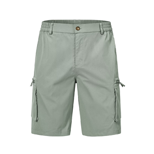 Shorts cargo pour homme grande taille, couleur unie, design personnalisé, coupe ajustée, shorts cargo élégants pour homme, provenance du Bangladesh - Product Image 5