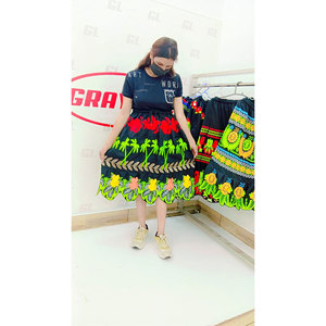 Custom Design Hawaiian <b>Skirts</b> Pleated A-Line Floral Micronesian Mini <b>Skirts</b> High Quality Embroidery Print <b>Skirts</b> For Women - Product Image 6