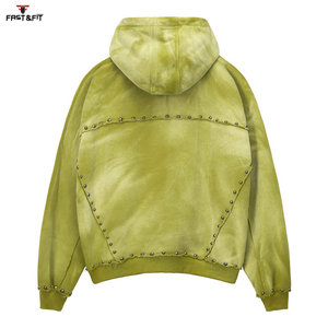 เสื้อฮู้ดดี้ผู้ชายทรงปกติ ดีไซน์ล่าสุด คุณภาพสูง สีซีดแบบซันเฟด ระบายอากาศได้ดี ผลิตตามสั่ง มีจำหน่าย - Product Image 2