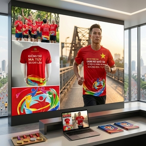 เสื้อวิ่งสำหรับนักกีฬา เสื้อผ้ากีฬาน้ำหนักเบา เสื้อสำหรับการแข่งขันในชุมชน เสื้อกีฬาแห้งเร็วสำหรับกิจกรรมกลางแจ้ง - Product Image 4