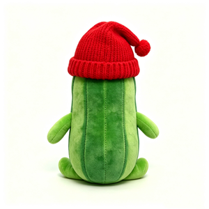 Peluche concombre personnalisée, peluche concombre, peluche légume, adorable peluche concombre, adorable jouet en peluche légume - Product Image 3