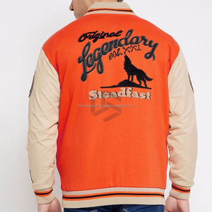 Unisex High Quality Wool Bomber VarsityJacket Custom Printed Embroidered American Letterman Style Oversize Windproof Thick Winte - Product Image 6