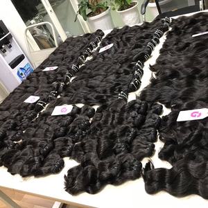 Extensiones de cabello Remy de alta calidad, paquetes de tejido recto de hueso de cutícula alineado a precio de fábrica - Product Image 3