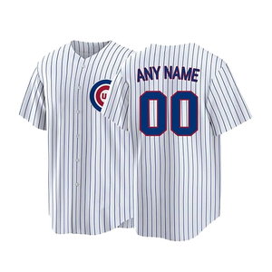 Camiseta de Béisbol al por Mayor del Equipo Americano, de Alta Calidad, Económica, Personalizada con Impresión Frontal, Chicago, Todos los Jugadores, Transpirable, de Secado Rápido - Product Image 1