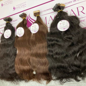 ผู้จำหน่ายผมแท้เวียดนาม ปี 2025 ผมคุณภาพสูงแบบ Double Drawn ลอนธรรมชาติ ผมแท้ 100% ราคาขายส่ง - Product Image 2