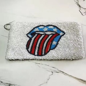 Bolsa decorativa con cuentas para monedas, con diseño de botella de fiesta, bolso de mano para fiestas, cartera para el día del partido, regalo para el día del partido - Product Image 4