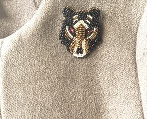 Llaveros artesanales únicos con cuentas de semillas y borlas, tamaño personalizado, llaveros bordados con cuentas para regalo promocional - Product Image 5