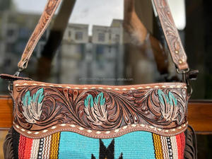 มาใหม่ที่ทําด้วยมือFringe Toolกระเป๋าถือAztecอานผ้าห่มร้อนขายกระเป๋าBohemian Designที่ไม่ซ้ํากันสไตล์กระเป๋าสําหรับสตรี - Product Image 5