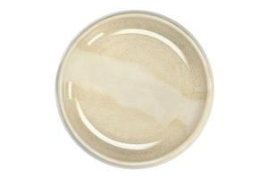 Bol en céramique chic, couleur ivoire moucheté, finition brillante, profil arrondi, robuste, résistant à la chaleur, parfait pour la salle à manger au quotidien. - Product Image 2