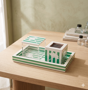 Best Shell Inlay Mubkhar Bakhoor Burner Shell Tray & <b>Box</b> Set Religious Use for Ramadan & <b>Eid</b> Perfect <b>Gifts</b> for the Holidays - Product Image 1