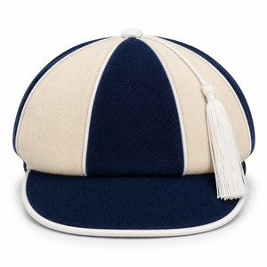 Casquette de rugby unie à huit panneaux, style vintage, en velours, pour club, personnalisable, commande en gros, lot 3D - Product Image 2